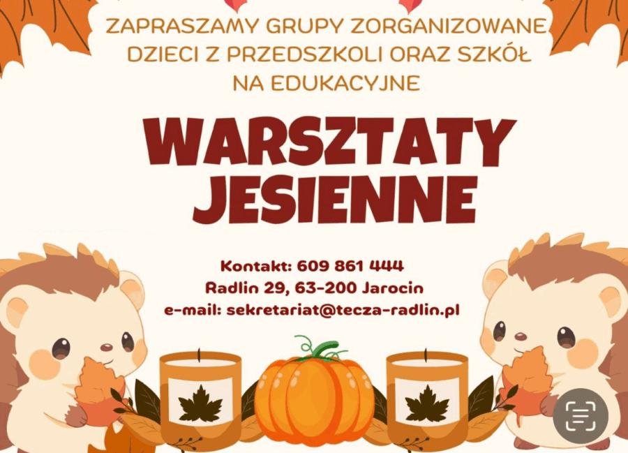 Warsztaty jesienne!